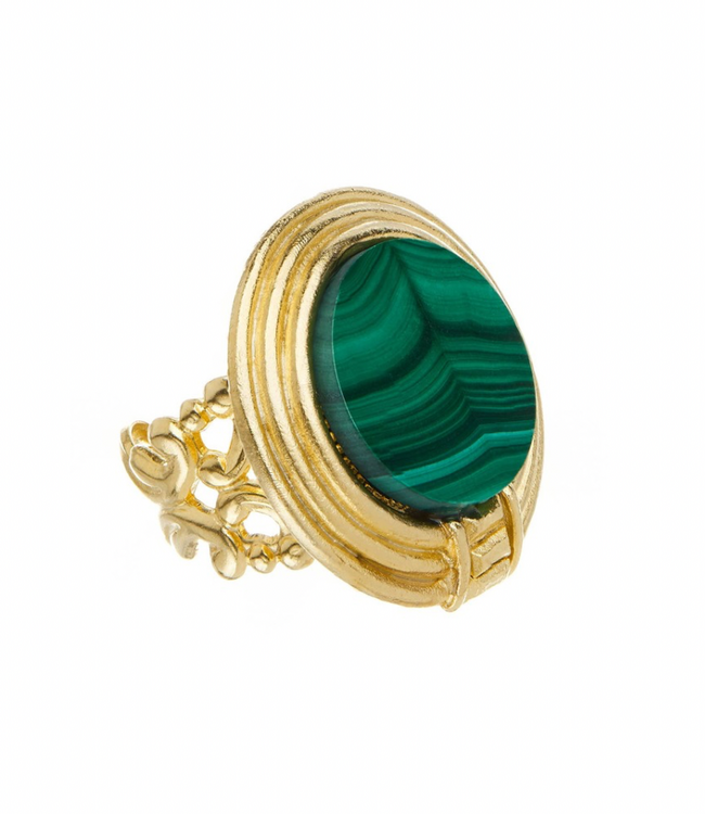 Roma Ring-Malachite