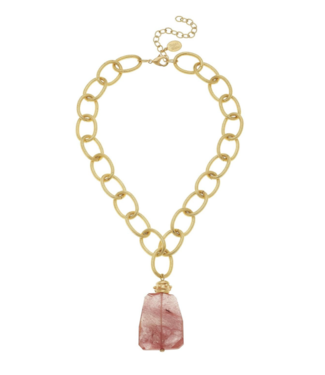 Susan Shaw Elizabeth Quartz Necklace-CH