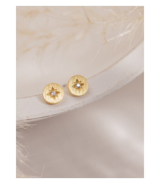 Cz Burst Studs