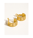 Flanerie Ismael Hoop Earrings