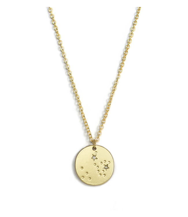 Zodiac Gold Necklace- Sagittarius