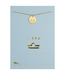 Lucky Feather Zodiac Gold Necklace- Libra