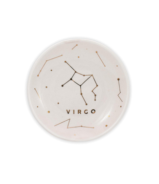 Lucky Feather Zodiac Dish- Virgo