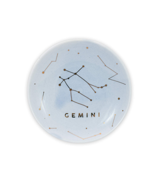 Lucky Feather Zodiac Dish- Gemini