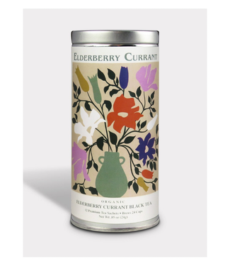 The Tea Can Company Fluer Nuevo Elderberry Currant Tea