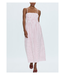 Pistola Bianca Shirred Bodice Dress