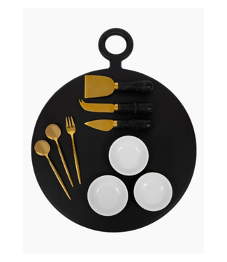 Bamboo Abode 10 Piece Charcuterie Board Gift Set