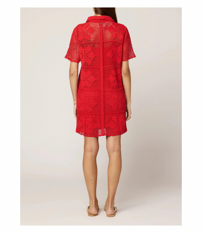 Ileanna Crochet Mini Dress