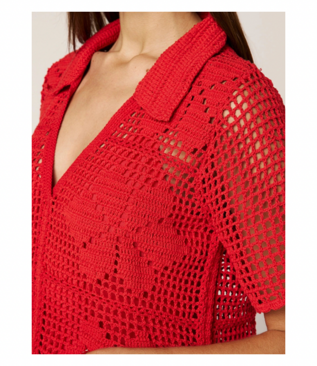 Ileanna Crochet Mini Dress