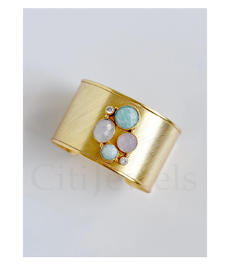 Felix Multi Stone Cuff