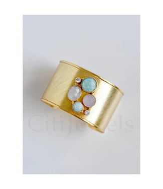 Felix Multi Stone Cuff