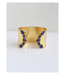 Felix Multi Stone Cuff Bangle-Sapphire
