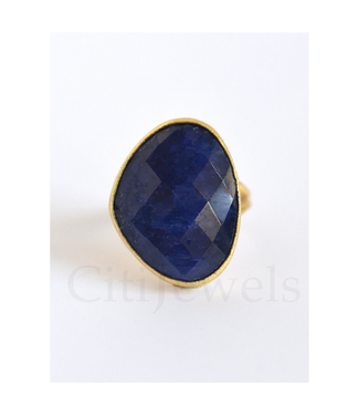 Felix Free Form Gemstone Ring-Sapphire Felix Free Form Gemstone Ring-Sapphire