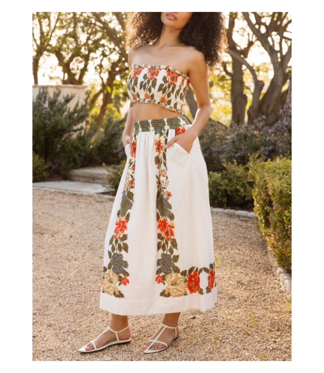 Ruby Top and Midi Skirt Set