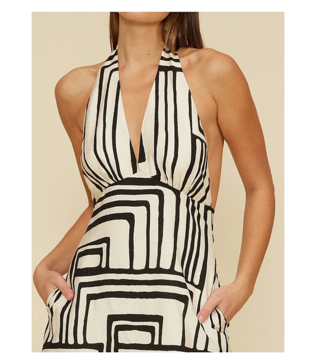 Ajelica Halter Dress