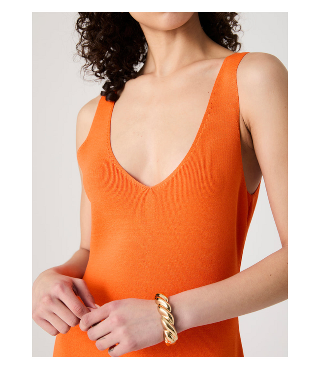 Fit & Flare Knit Dress