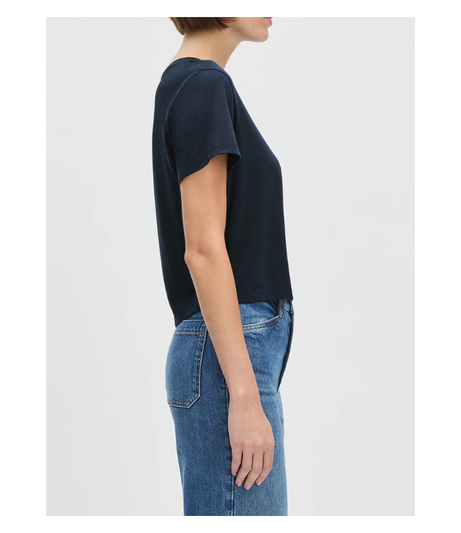 Cropped Collegiate Tee