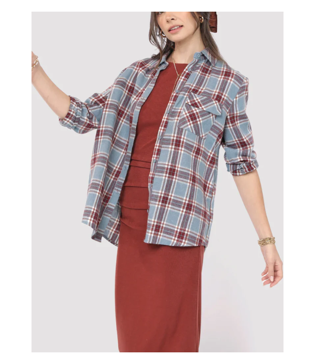 Flannel Cure Top