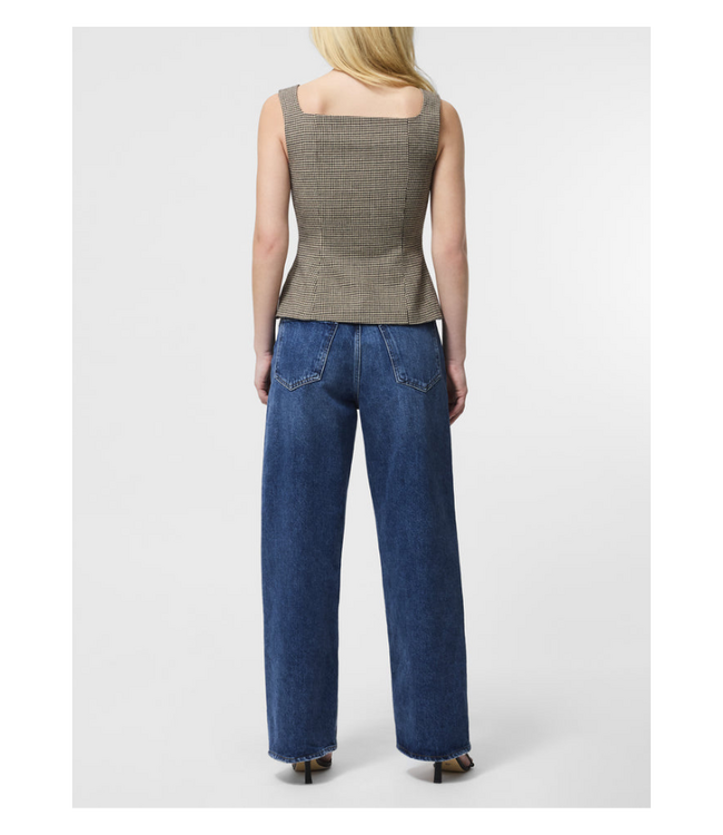 Houndstooth Wool Tank