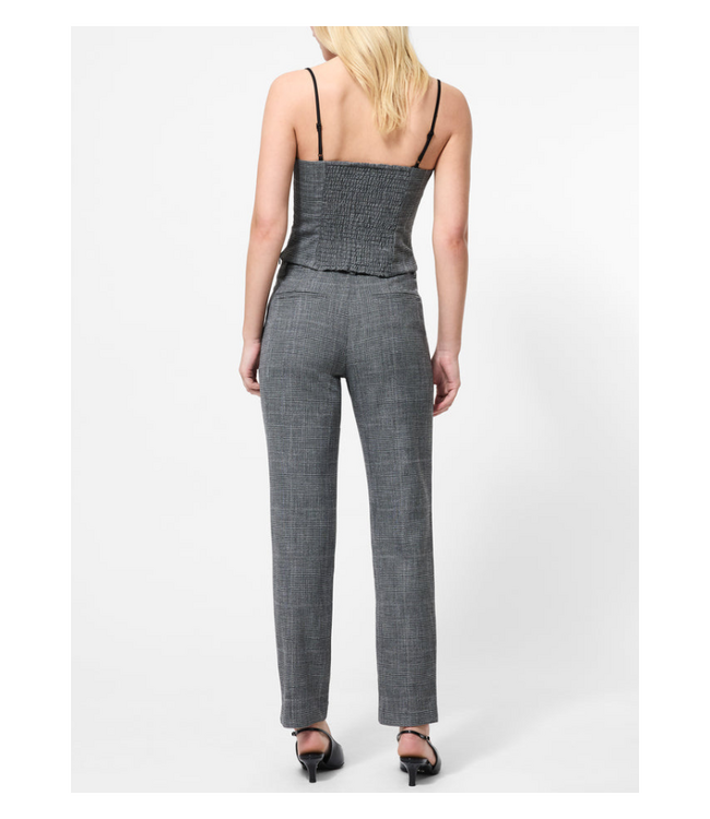 Cropped Slim Fit Pants