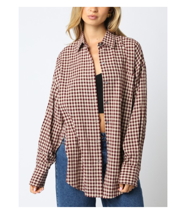 Tami Checked Top