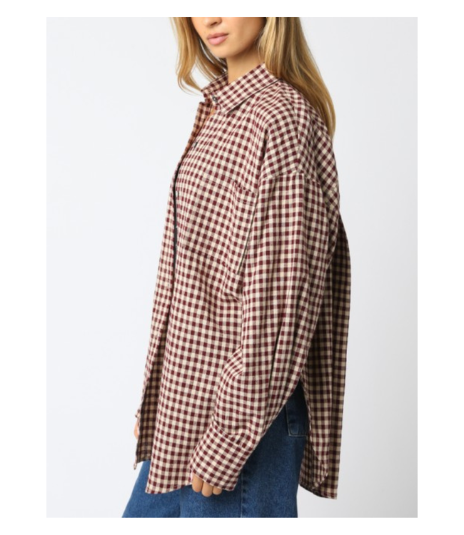 Tami Checked Top