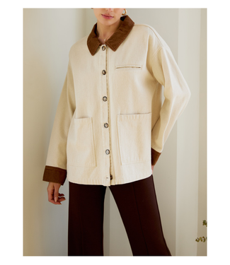 Sunday Edition Button Down Barn Jacket