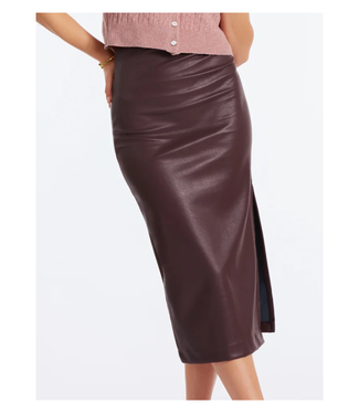 Bishop + Young Colette Side Ruched Skirt