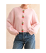 Meg Cherry Button Front Soft Cardigan