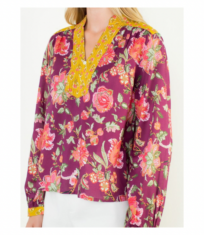 Tami Long Sleeve Floral Top