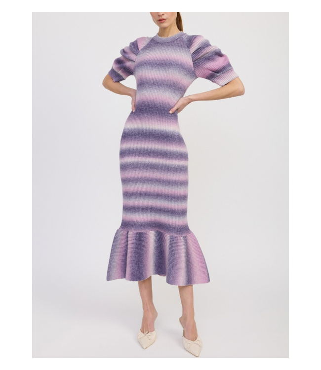 En Saison Greer Sweater Maxi Dress