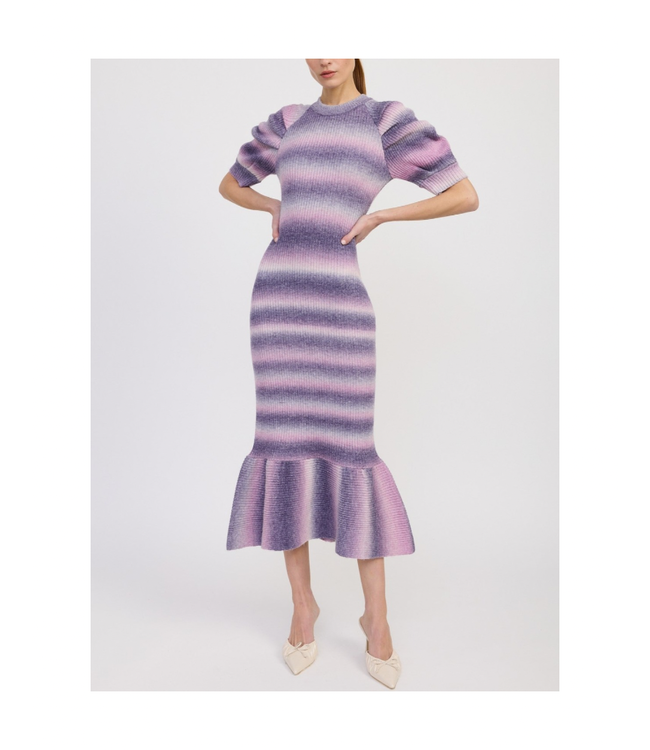 En Saison Greer Sweater Maxi Dress
