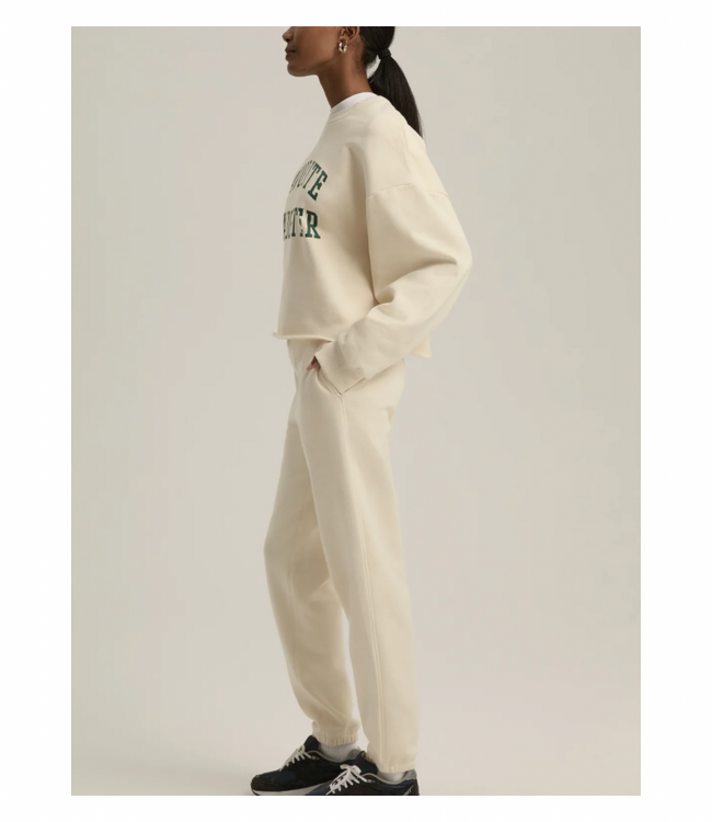 The Cropped Collegiate Sweatshirt