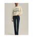Favorite Daughter The Cropped Collegiate Sweatshirt