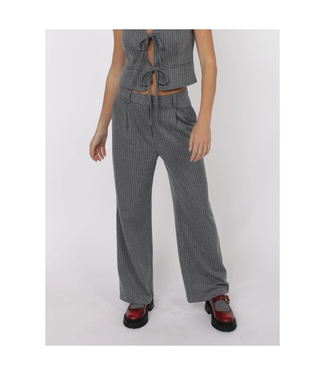 Sage The Label Day to Day Pinstripe Straigh Leg Pants