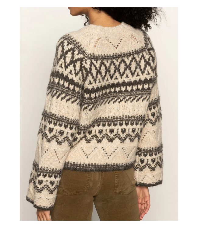 Fairisle Crew Neck Sweater