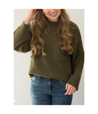 Sanctuary One Pkt Crew Sweater