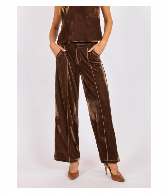 Sage The Label Twlight Spell Velvet Trousers