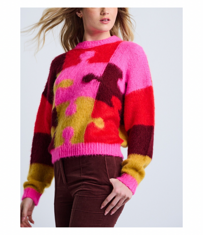 Puzzled Sweater