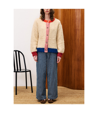 FRNCH Cyclamen Cardigan