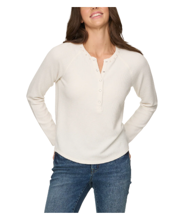 Cambria Waffle Henley