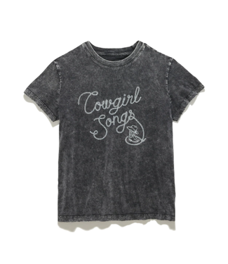 Flag & Anthem Cowgirl Songs Tee