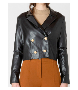 Dex Diane Faux Leather Jacket