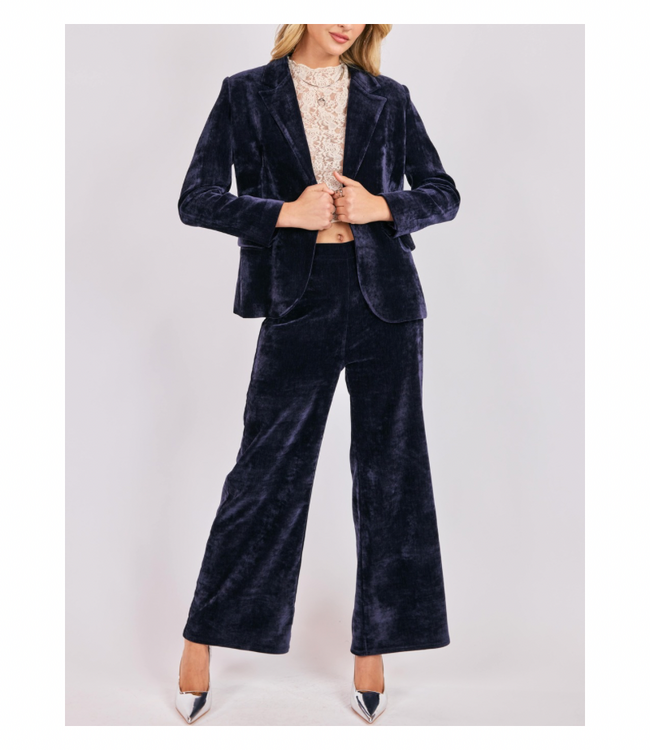 Avenue Velvet Blazer
