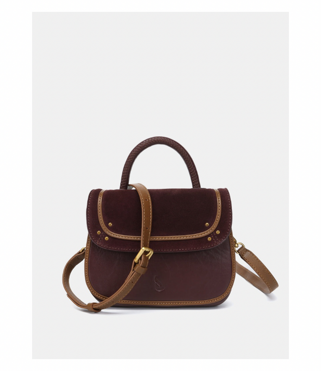 Mila Bag-Burgundy