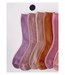 ELMNTL Cashmere Wool Socks-Faded Terracotta