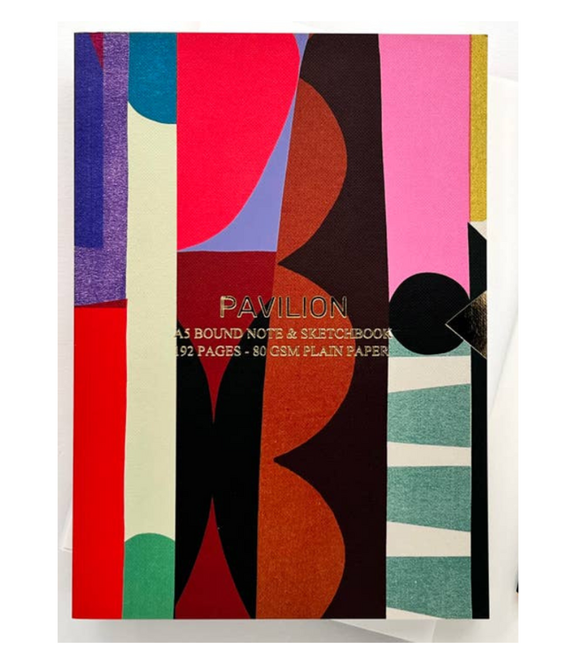 Assemblage A5 Buckram Embossed Foiled Notebook