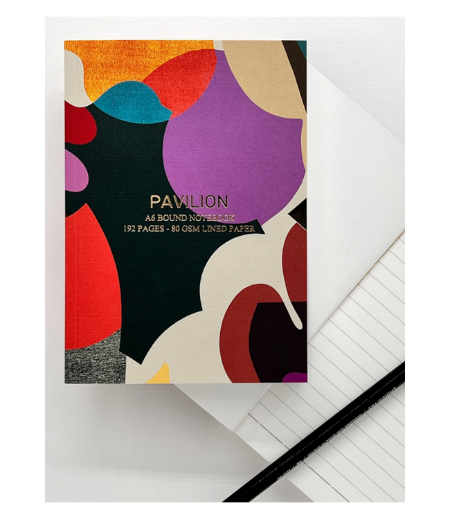 Assemblage A6 Buckram Embossed Foiled Notebook