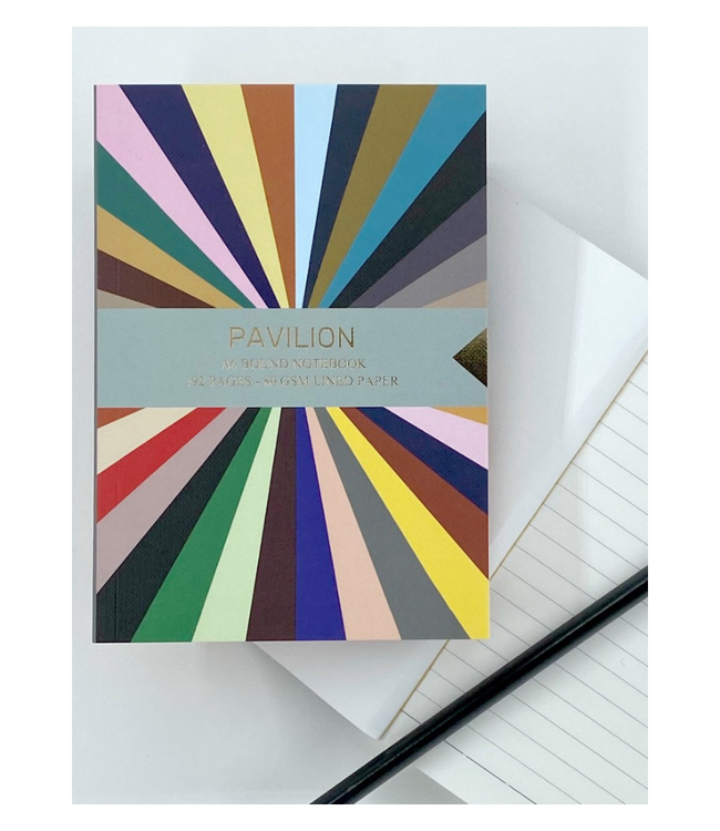 Radar A6 Buckram Embossed Foiled Notebook