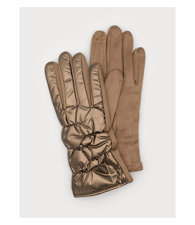 Comic Quilted Gloves